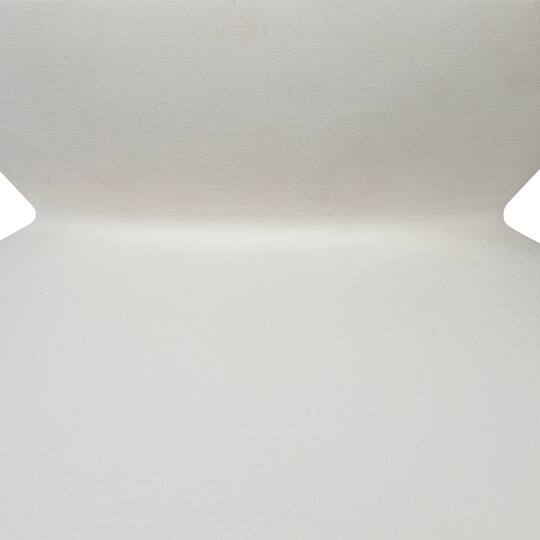 Hello Honey® Sienna Matte White Boho Ceramic Ceiling Light with White Fabric Cord